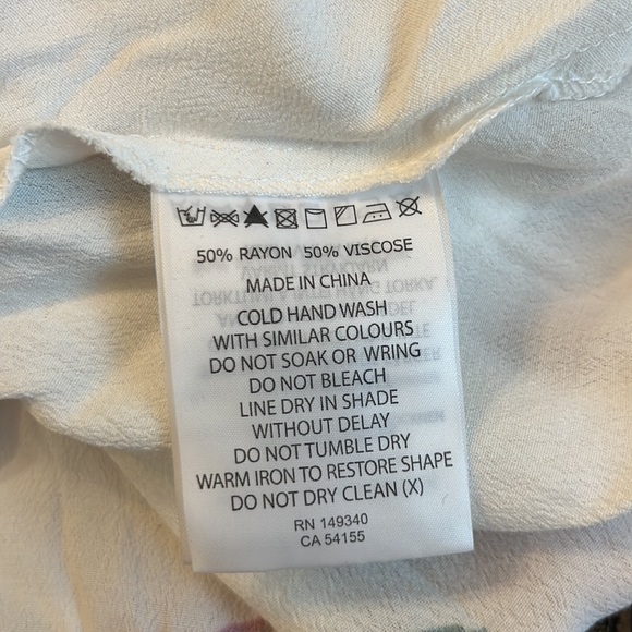 ROLLA’S Jasmine Dress Yard Floral Small NWT Mini Dress Tank REVOLVE Spring - Picture 9 of 10